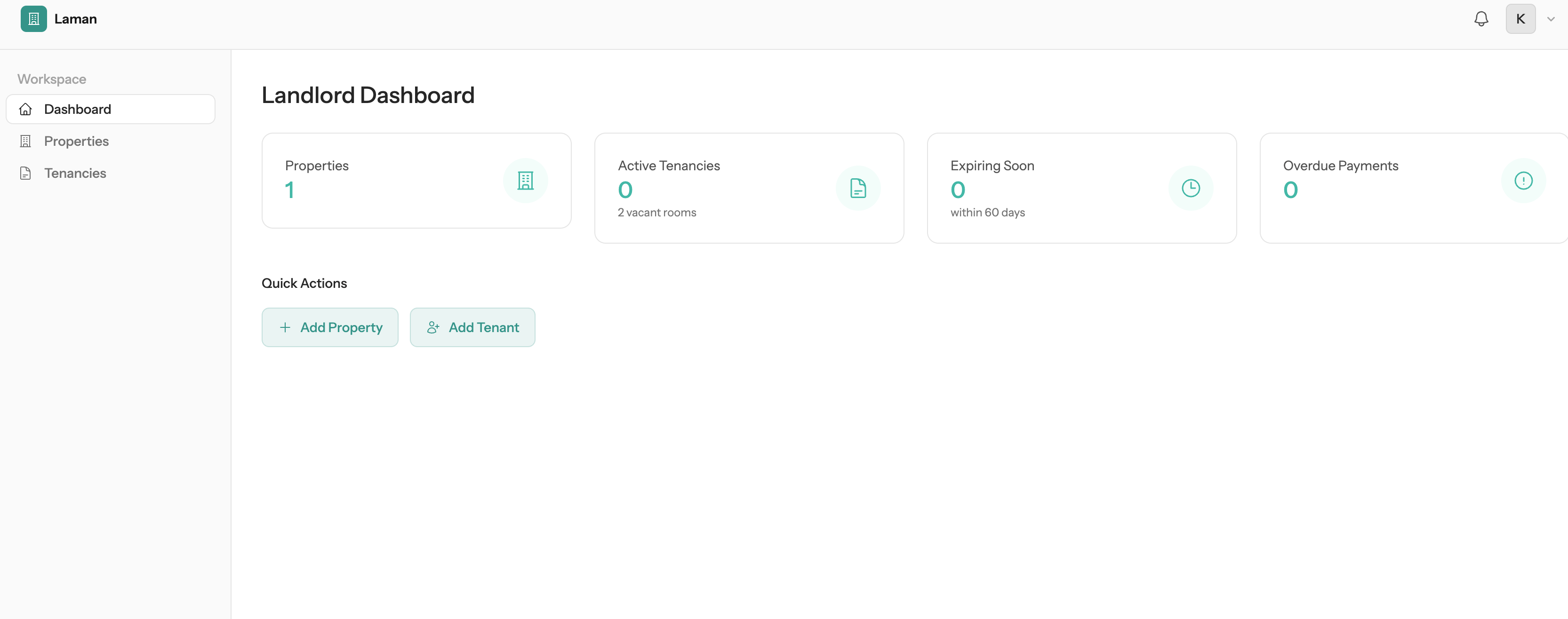 Complete Tenancy Lifecycle